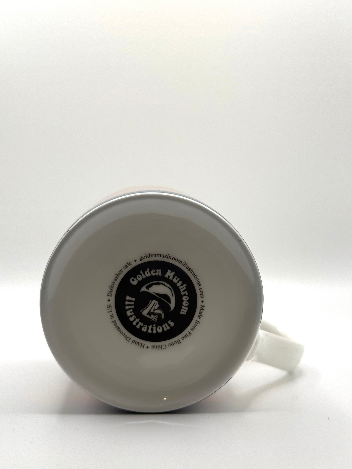 Baroque Style Bath Mug Yellow and Blue